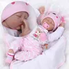 28 cm Muñecabebe Reborn Doll New Fashion Silicaona Seedollianiña Real Life Infant Child Companion AA220325