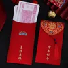 Prezent Wrap Wedding Red koperta poślubić kieszeń Chińskie hongbao stemplowanie kreatywna torba rok