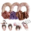 Sleeping Heatless Hair Curler Headband Lazy Curlers Silk Ribbon Wave Tools Scrunchies Curl Bar Comfortable for Girls DIY