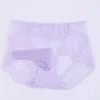 Underpants Sexy Lace Gay Shorts Opened Penis Sleeve Breathable Underwear Men Briefs Close Crotch Oily Pouch PantiesUnderpants