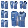 NCAA Północna Karolina Tar Heels College Basketball 2 Cole Anthony Jersey 2022 Final Four 13 Cameron Johnson 2 Coby White 32 Luke Maye 2 Joel