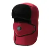 Berets Fashion Warm Cap Winter Men Original Design Hats For Women Kids Waterproof Hood Hat With Glasses Cool BalaclavaBerets