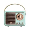 Bluetooth -högtalare HM11 Klassisk retro -spelare ljud Stereo Portable Decoration Mini -högtalare Travel Musikspelare Wireless