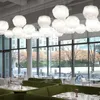 Lâmpadas pendentes lustre nuvem lustre moderno minimalista restaurante lamp bedroom designer criativo estrangeiro Decoração de vidro de vidro de cabeça de cabeça única