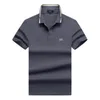 Été Marque Vêtements Designer De Luxe Polos Hommes Casual Polos Mode Lettre Imprimer T-shirts High Street Hommes Polos