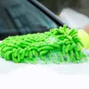 Chenille Glove Polyp Colleped Car Wash Gloves плюшевые тряпка двойная автомобильная протирать автомобильные средства для очистки инструментов очистки