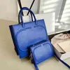 Schoudertassen dames grote capaciteit tas set van twee handtas lederen luxe merkontwerper crossbody vrouwelijke portemonnees 220311