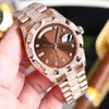 Orologio da uomo con diamanti Orologi meccanici automatici da 41 mm Orologio da polso impermeabile con lunetta Orologi da polso aziendali Montre De Luxe Regali per uomo