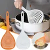 Filos de colocadores de cuchara de cocina multifuncional para herramientas de cocina Spatula cucharas Filtro de agua vegetal HH22-207