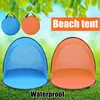 Zelte und Unterkünfte Sommerzelt für Kind Spielstrand Tragbare Wasserdichte Anti UV Infant Outdoor Picknick Automatisch Ultraleicht Upper Sunshade T