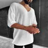 Jesienne top Slim Fit Solid Kolor All Match Slim Fit Men Fall Top Top do codziennego zużycia L220730