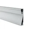 2 m / pcs verlichting bar licht behuizing woonwand voet lijn plinten board Drywall led aluminium profiel