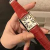 Factory Lady U1 watches New Fashion Women Dress Watches Casual Rectangule Leather Strap Relogio Feminino Lady Quartz Wristwatch gi251M