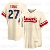 Mike Trout 2024 Aniołów Jersey Miguel Sano Aaron Hicks Rendon Taylor Ward Logan O'Hoppe Hunter Renfroe Los Angeles Drury Patrick Sandoval Phillips Jo Adell