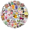 50 STUKS Leuke Cartoon Parel Melk Thee Stickers Pack Voor Meisje Boba Bubble Teas Decal Sticker Om DIY Briefpapier Bagage koffer Laptop Gitaar PC Water Flessen