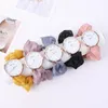 Wristwatches Ladies Cloth Wristwatch Fashion Ribbon Digital Watch For Women Dress Bracelet High Quality Sweet Girls Relogio Feminino