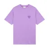 Play Brand Camisetas para hombres El más nuevo Diseñador de mujeres para hombres de lujo Amis Camiseta Moda Hombres S Camiseta casual Hombre Ropa Little Red Heart Chuan Kubao Ling Polo 646