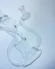 Smoking Pipes recycle double arms clear high quality 14mm joint new
