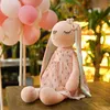 35CM Cute Bunny Doll Plush Toy Baby Soothing Rabbit With Sleeping Stuffed Animals Kids ie 220815