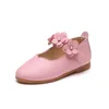 Doce Criança Sandálias de Garota Flores Vestidos de Baby Sapatos Florais Floral Garotas Crianças de Partida de Verão C12241 220621