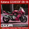 Kroppsarbete för Suzuki Katana GSXF 650 GSX-650F GSX650F GSXF650 Röda flammor 2008 2009 2010 12 13 14 120NO.124 GSX 650F GSXF-650 08 09 10 11 2012 2013 2014 OEM FAIENINGS