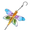 2022 New Wind Chime Glass Hummingbird Dragonfly wind-bell Bell Decorazione da giardino per Home Patio Portico Very Yard Prato Balcone Decor