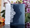 50pcs Elegant Hollow Laser Cut Wedding Invitation Christmas Greeting s Customize Business With RSVP Card Party Supplies 220711