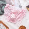 Men's G-Strings Sissy Panties Silk Lace Sexy Underwear Pouch Briefs Gay Mens Fetish Lingerie Underpants HoschenMen's