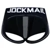 Jockmail Sexy Homens Underwear Boxer Shorts Backless Nádegas Aberto de Algodão Volta Homens Gay Homens Underwear Jockstraps Cuecas Gay Calcinhas 220423