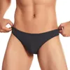 Underpants Men Sexy Seamless Briefs Comfortable Underwear Solid Fit Breathable Knicker Shorts Male Lingerie Low Waist ThongUnderpants