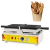 Edelstahl-Waffeleisen mit langen Stäbchen, Pommes-Frites-Waffelmaschine, Backmaschine für gebratene Chips
