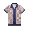 Męskie koszule hawajskie w stylu hawajskim krótka wiosna i lato nowe hafty haftowe 2022 mody mężczyzn damski obiad PRORECT 5858257