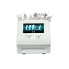 5 en 1 machine de microdermabrasion au diamant multipolaire RF jet d'oxygène à l'eau plasma à ultrasons pour le visage Nano spray pour équipement de beauté pour les soins de la peau du visage