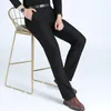 Garnitury męskie Blazers Męskie szare spodnie wizytowe Formalne biznesowe Klasyczny garnitur Casual Man Praca biurowa Slim Fit Męskie spodnie Męskie