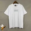 T-shirt da uomo Moda Kith Box T-shirt Uomo Donna Harajuku T-shirt in cotone di alta qualità Kxth Bianco