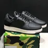 Designer Sta 93 Sk8 Mens Luxury Skateboard Tide Sneakers Black White Camouflage Women Leather Lace Up Trainers Sports Sneakers with Box No368