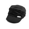 chapeaux sboy sboy 2022 coréen se solide femme femme automne hivernue tricotée casquette chaude chaude extérieur visière crâne brun coton femelle décontractée 5562357