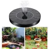 Mini Solar Water Pump Garden Decorations Power Panel Kit Fountain Pool Pond Waterfall 1.4W Outdoor Floating Home Decor3000257i