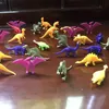 20 PCSSET 미니 동물 시뮬레이션 장난감 솔리드 공룡 모델 액션 피겨 클래식 고대 컬렉션 소년 선물 선물 220629