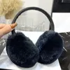 Berets Real rex fur earmuffs kobieta earmuff świąteczny prezent Śliczny Ucha cieplejsze zimowe ciepłe unisexberets beretsberets289h