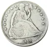 US Seated Liberty Dollar Craft Sier Plated Copy Coins Metal Dies Manufacturing Factory Price