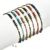 Charm Bracelets ZMZY Wristband Boho Style Natural Stone Bracelet Cylindrical Lucky Beads Bangle Women Men Handmade Unisex Jewelry