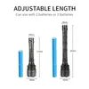 45W 365nm UV Lamp LED Flashlight Torches Professional HIGH DEFINITION Ultraviolet Black Light 18650 Rechargeable