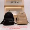 mens designer backpack luxury backpacks Mens Nylon School Bags Large Capacity Students Back Pack Triangle women shoulder bag 2022 NEW Top Quality