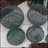 Cadre en plastique de haute qualité pour boule de fleurs Couronne de bricolage Embrasser Boules d'herbe Bouquet Bouquet De Mariage Parti Fournitures Mur 1PC Drop Livraison 2021 de