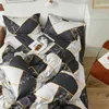 Kuup New Cartoon Bedding Set Luxury Soft Queen Size Comforter s Fitted Sheets Linen 220 240 Nordic Cover