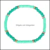 Lien chaîne Bracelets bijoux Style bohème couleur Y Bracelet de perles créatif à la main perle femme livraison directe Dh19H