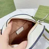 carteras monedero titular de la tarjeta billetera titulares de diseñador Cuero Blanco pequeño bolso redondo maquillaje tambor estilo clásico mano fresca mini compras de cercanías 1219