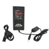 US Plug AC Adapter Charger Cord Cable Supply Power For PS2 Console Slim Black