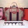 Borsa Boston multicolore di lusso di design 459311 borsa da viaggio in pelle moda uomo donna